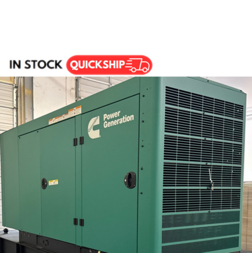 100 KW Cummins #C100D6C, Diesel Generator, Level 1 Sound Attenuated, 1800 RPM, 120/208 Volts, 3PH