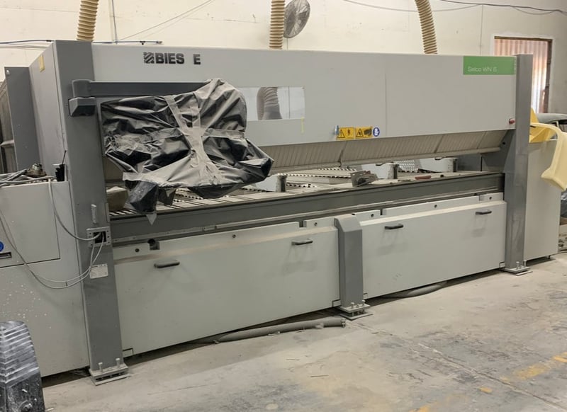 Selco #WN610, Front Loading Panel Saw, 149.6" x 149.6" capacity, 3.7" blade projection, 25 HP, 2022