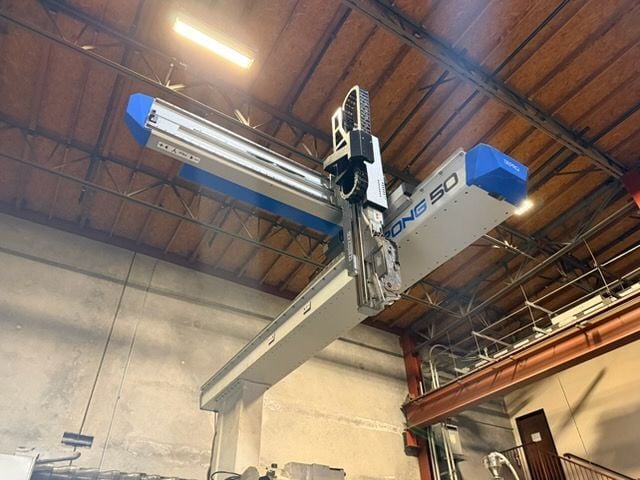 Sepro, Strong 50-LDV, Servo robot, Visual 2 controls, digital vacuum switch, serial #R0-14678-01, 2022