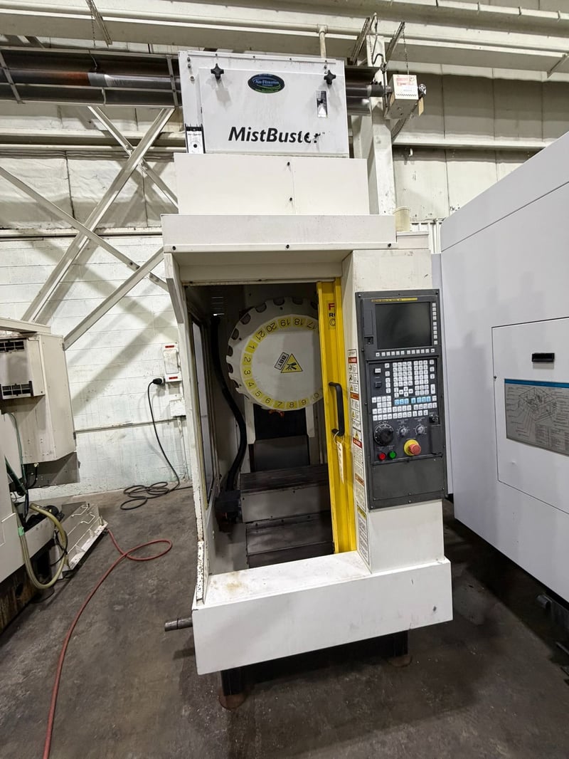 Fanuc #Robodrill-Alpha-D21SiA5, 3-Axis CNC Drill Tap Vertical Machining Center, 11.81" X, 15.75" Y, 12.99" Z