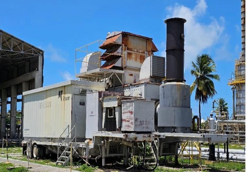 5200 KW Solar #Taurus-60, Mobile Turbine Generator, 13800 Volts, 60 Hz.