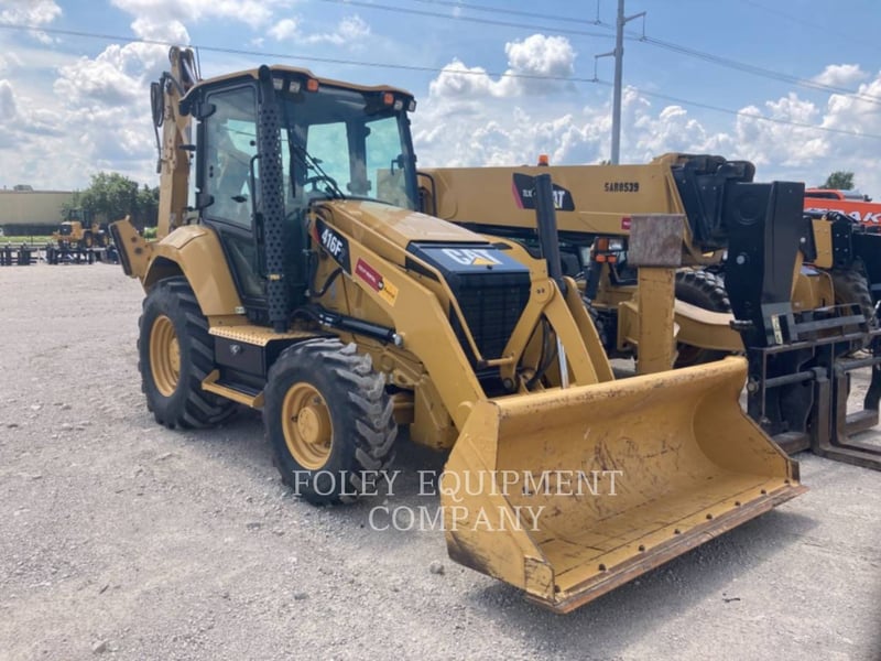 Cat 416F2, Backhoe Loader, 1546 hours, S/N: HWB02227, 2019