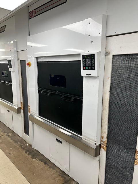 200 Lb. Milnor #MLG-202DR, Natural Gas Heated Dryer, 404000 BTU/hr. Max Heat Input, 6"-12" Wc Supply