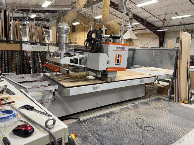 Holz-her #Dynestic-7516, CNC Router, 5' x 10' table, 2009