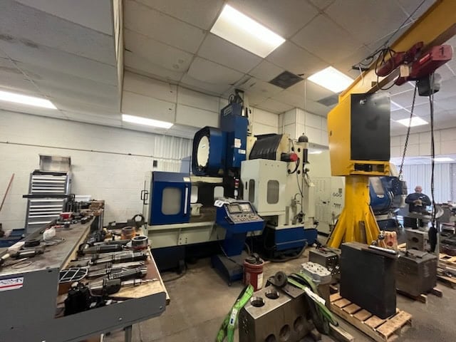 Johnford #DMC-1500H, Bridge Mill, 59.1" X Travel, 35" Y Travel, 30" Z, 25 HP, 6k RPM, 24 automatic tool