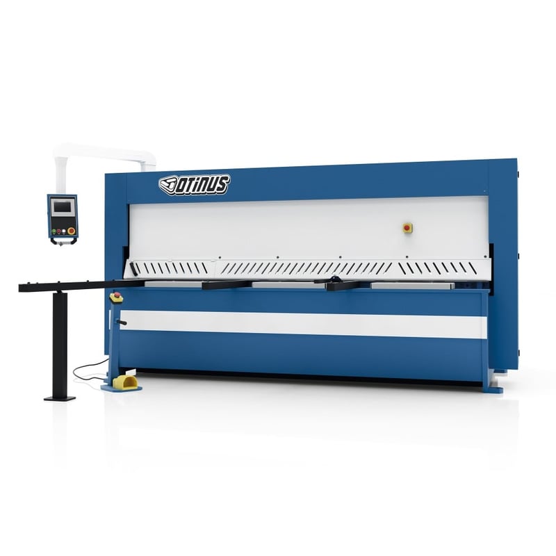 Otinus, Hydraulic Guillotine Shear, 1/4" x 10.2', Otinus Cybtouch Controller