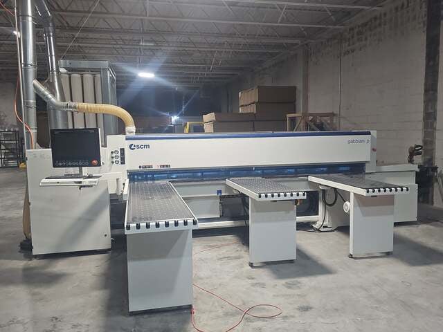 SCM Gabbiani #P, Front Load Panel Saw, 2019