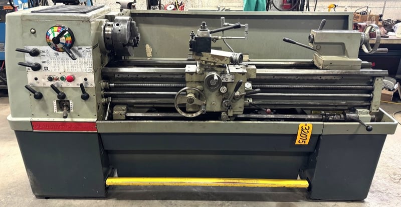 15" x 50" Clausing Colchester Lathe, Inch/mm, 2000 RPM, 7-1/2 HP