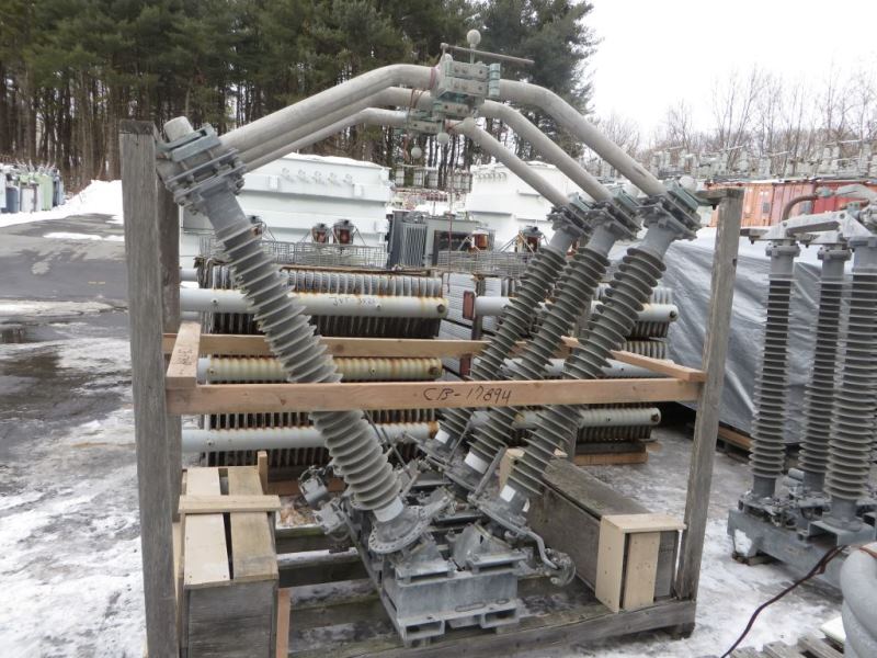 2000 Amp. PASCOR, CBSA, 115 KV., HORIZONTAL MT, CENTER BREAK, UNUSED