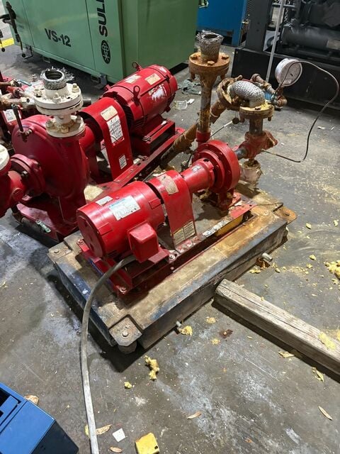Bell & Gosett #1-1/4AC-5.250-BF, Centrifugal pump, base mount