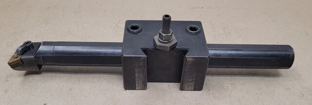 Aloris #CXA-41 Boring Bar Tool Holder w/ Seco Boring Bar