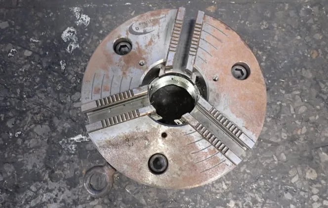 12" Pratt & Whitney Burnerd, 3-Jaw Chuck