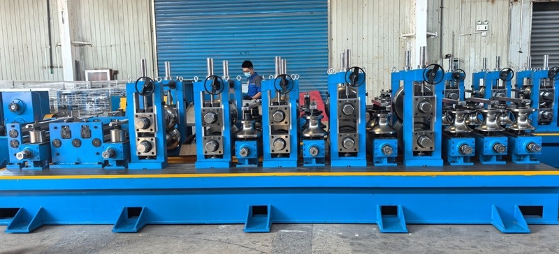 4" x .157" Aogang, 102mm x 4mm tube mill (mill only), 100 meters/minute, brand new, never used