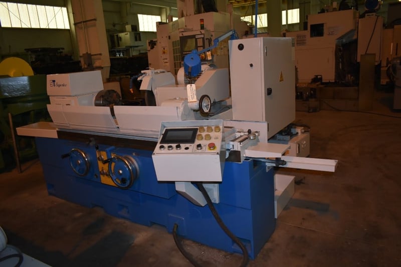 12" x 40" Supertec #G32-100CII, universal cylindrical grinder, programmable automatic infeed capabilities