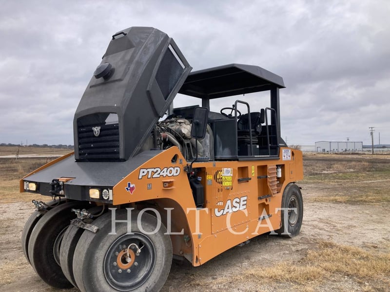 Case PT240D, Pneumatic Tired Compactor, 498 hours, S/N: 3074381, 2024