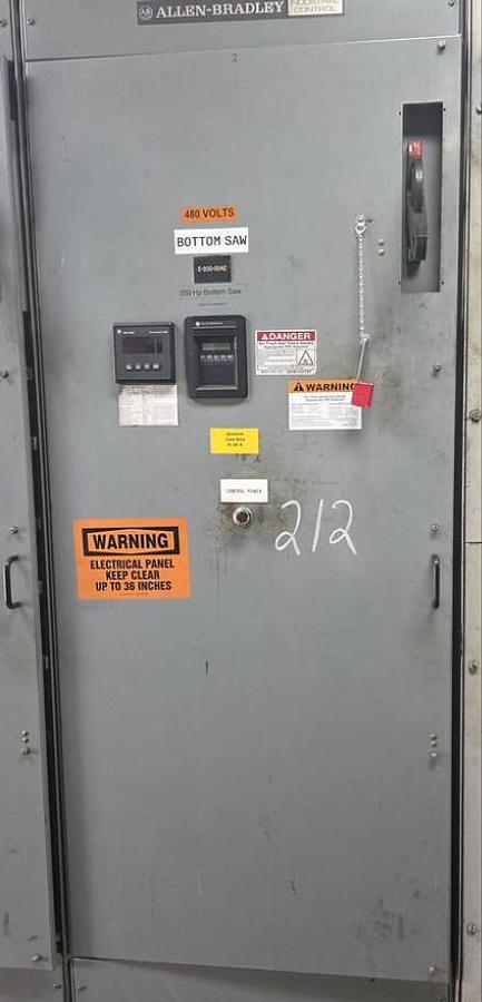 350 HP Allen-Bradley, soft start motor, 480 Volts