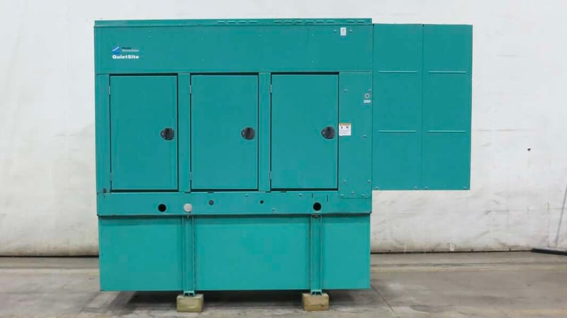 200 KW Cummins #DSHAC, diesel generator set, 277/480 Volts, 299 hours, 364 HP @ 1800 RPM, QSL9-G2 NR3 engine