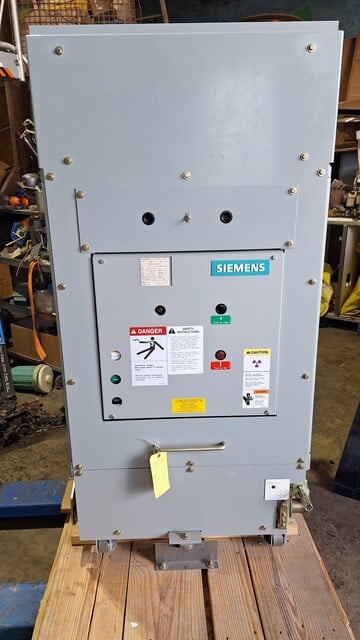 1200 Amps, Siemens, 15-HKR-500-1200-37, medium voltage circuit breaker, 15kV, unused