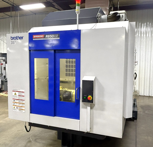Brother #Speedio-R650X2, vertical machining center, 40 automatic tool changer, 25.6" X, 15.7" Y, 17.1" Z