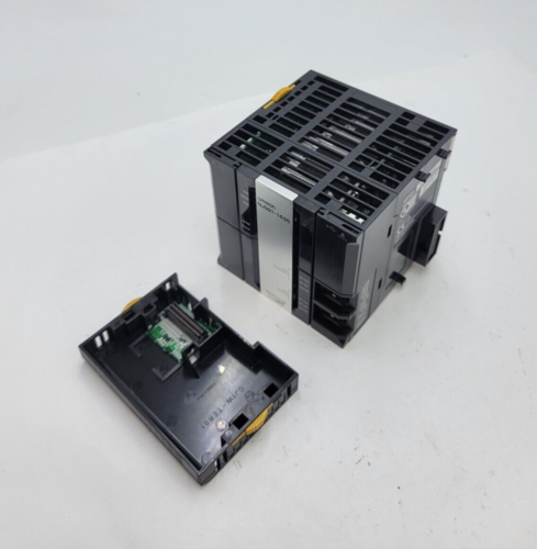Omron #NJ501-1400, CPU Unit Controller, Black, DIN Rail Mount, 2-Port Rev A EtherCAT, unused