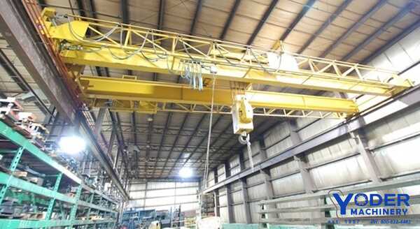 20 Ton, Zenar, 45'10" Span, class C, 22' lift, 10 FPM, 20 HP, TRDG, pendant, 460 V., #63568