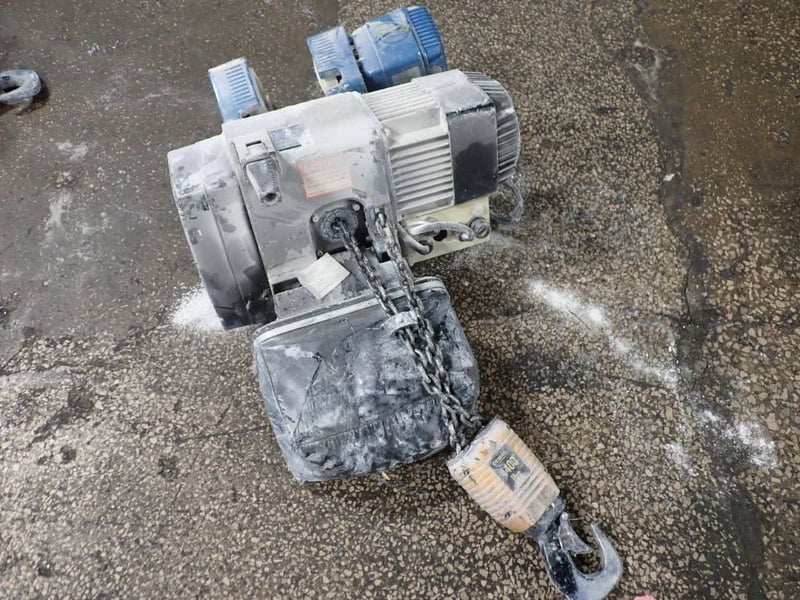 2.2 Ton, Demag #DC-COM-2/1-H, Electric Chain Hoist, 4400 lbs. capacity, 440/480 V, 2007