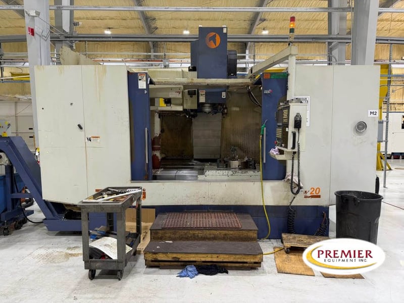 Takumi #V-20, CNC vertical machining center, fANUC 0iMD, 70.8