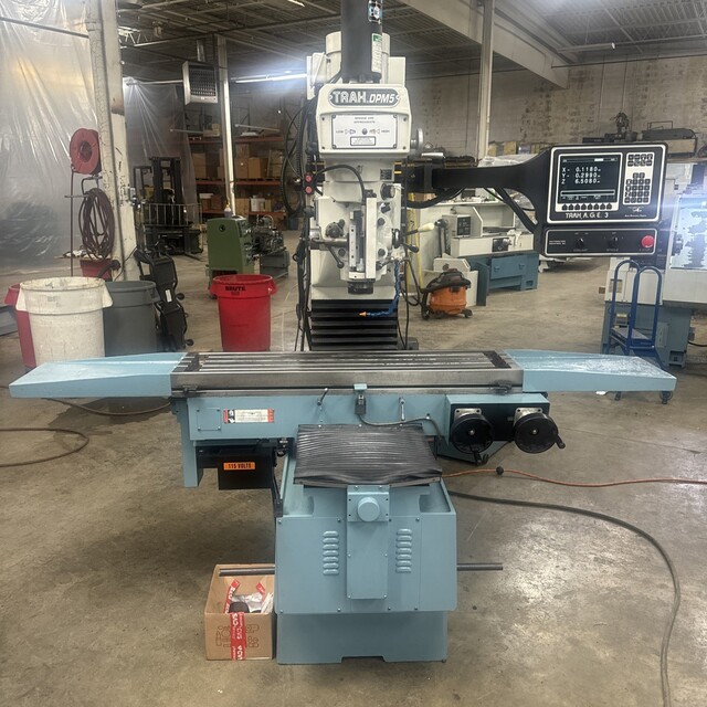 Southwestern Industries #TRAK-DPM-5, CNC Vert Bed Mill, ProtoTrak-AGE-3, 40" x20" x21" travel, 5 Hp, 3950
