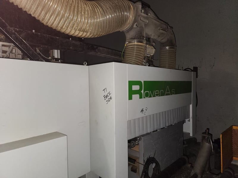 Biesse #Rover-1224FT, CNC Router, 12 HP, 24k RPM, air cooled, 12' x5' table, Vacuum Hold-down, 2022