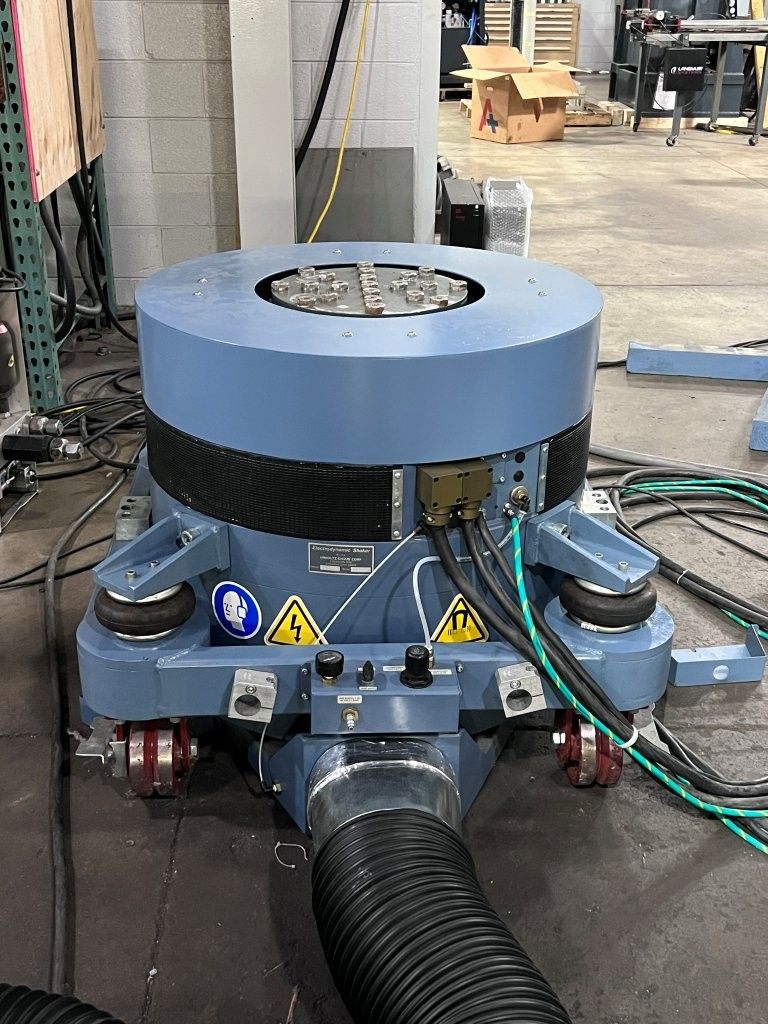5 KIP Unholtz Dickie #S452-LP, vibration system, shaker, power amplifier, cooling blower