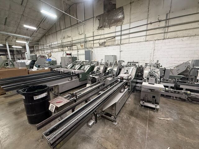 Muller Martini #Corona-C18, perfect binding line, 2013
