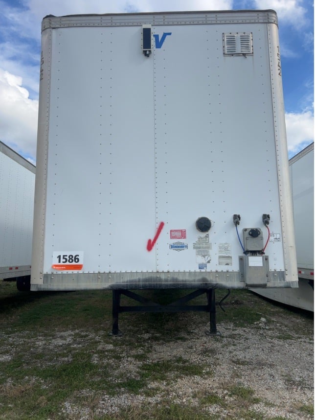 Vanguard 53', Dry Van Trailer, Air Ride, Swing Doors, 2018