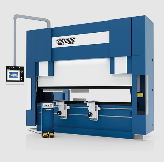 132 Ton, Otinus #PBO-3112-PRO, Hydraulic Press Brake, 0' overall, 12" stroke, 16" throat, 15 HP, Delem DA-66T