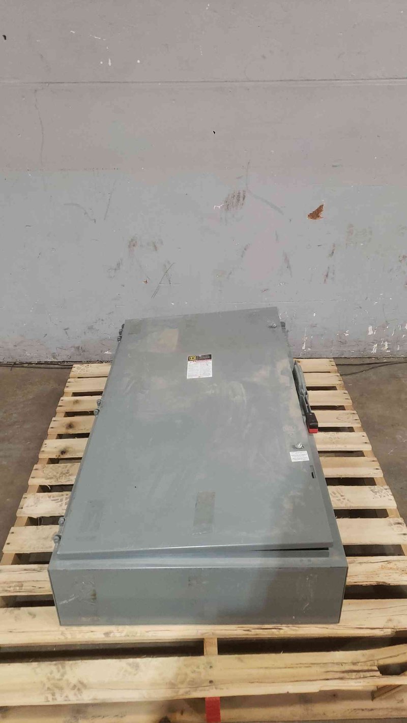 400 Amp. Square D #HU365R, Heavy Duty Safety Switch, 600 VAC