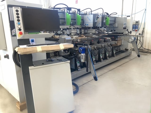 Biesse #Techno-FDT, Automatic Thru-Feed Drilling Machine, NC-400 Control