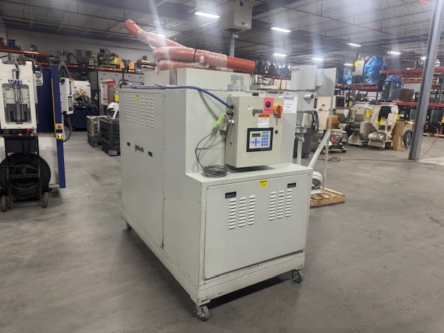 Dri-Air #HP4-X Series material dryer, 500 lb./hr., Stainless steel desiccant towers