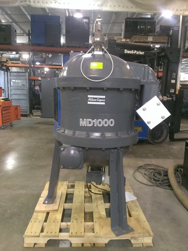 1800 cfm, 125 psi, Atlas Copco MD1000W, Heat of Compression for Sale
