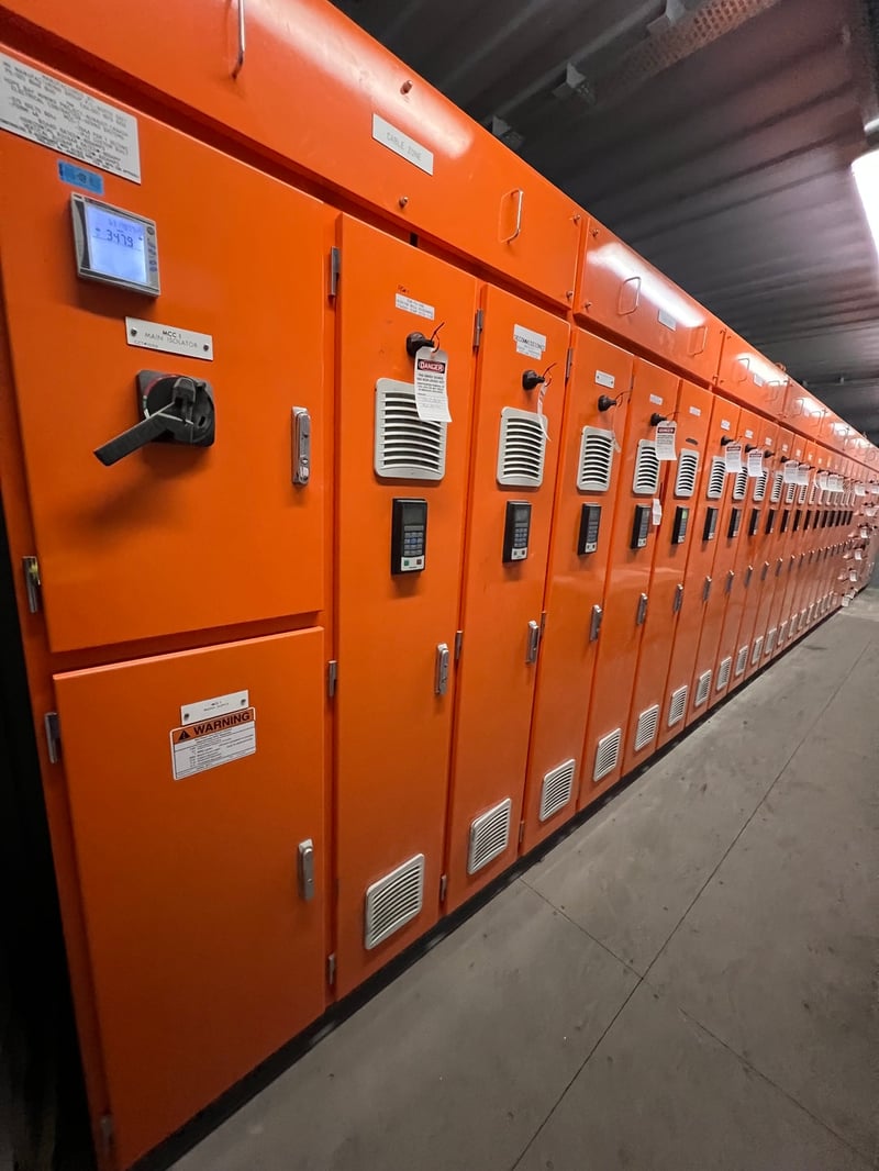 MV Manufacturing Group, 1200 amp motor control ce, 575 Volt, IP42 Enclosure, 2015