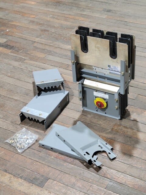 1600 Amps, Square D AF2516G12S, i-line ii busway, 600 Volts, 3P, 4W, unused