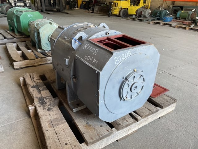 60 HP 650 RPM Powertron, Frame 504AT, DPFVBB, 500 VA, 300 VF