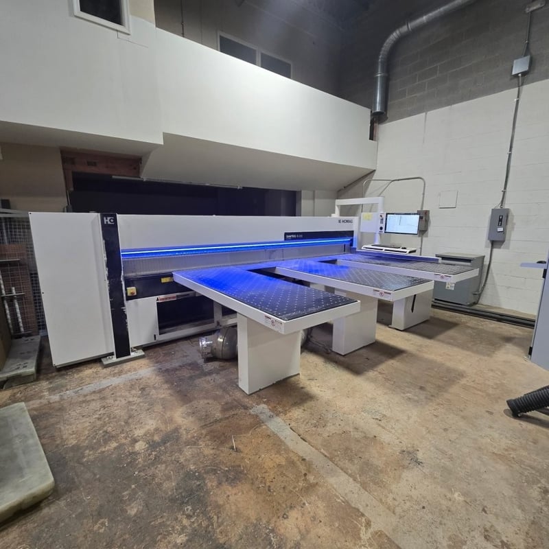 Homag #Sawtech-B-200, CNC panel saw, 13.77" blade, 150" x 126" panel, 2022