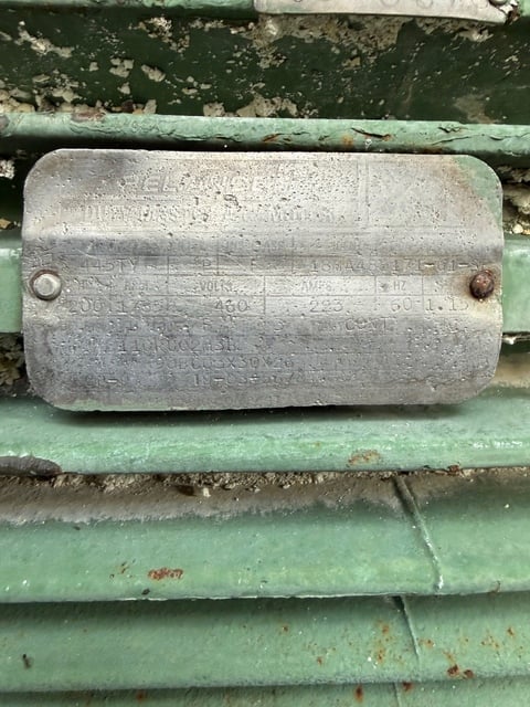 200 HP 1785 RPM Reliance, Frame 445TY, 1.15 service factor, ball, 460 Volts, Offered electrically OK or rblt.