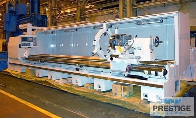 Microcut #BNC4000x6M, 40" swing x 236" centers,Fanuc 0iTD, 8-pos turret, 2-S/R,new'22, #24725