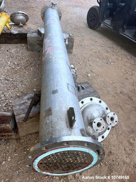 225 sq.ft., 100 psi shell, 75 psi tube, Perry, Vertical Shell & Tube Heat Exchanger, 304L Stainless Steel