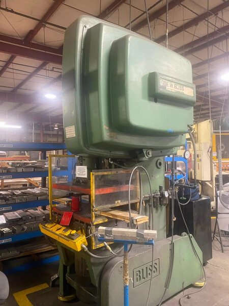 60 Ton Bliss #C-60, OBI Punch Press