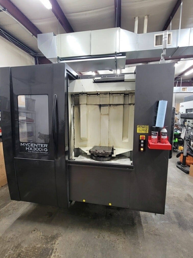 Kitamura #MyCenter-HX300IG, horizontal machining center, 18.1" X, 20" Y, 22" Z, 30 HP, 50 automatic tool
