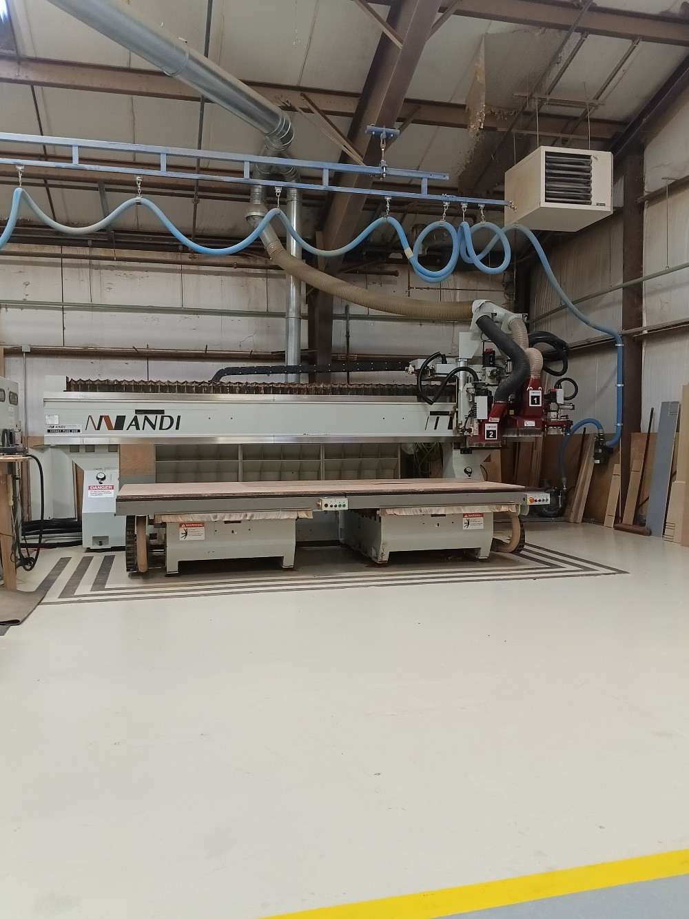 Anderson Exxact Plus Duo Twin Table CNC Router For Sale | Surplus Record