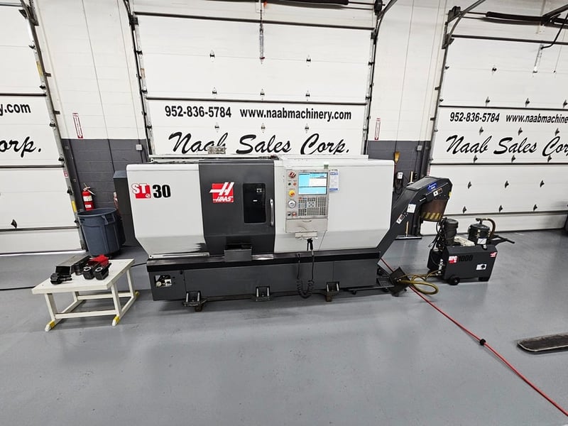 Haas #ST-30SSY, CNC Turning Center, 12.5" X, 26" Z, 23" turning length, 18" turning diameter, 31.7" max.
