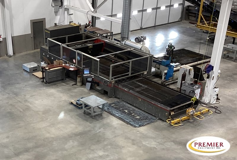 Cincinnati #CL-850, CNC Co2 laser, 6x12, 460 V., 2012