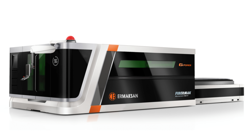 Ermaksan #Fibermak-Gen-5, G-Force Fiber Laser Cutting Machine, 2.5G Acceleration
